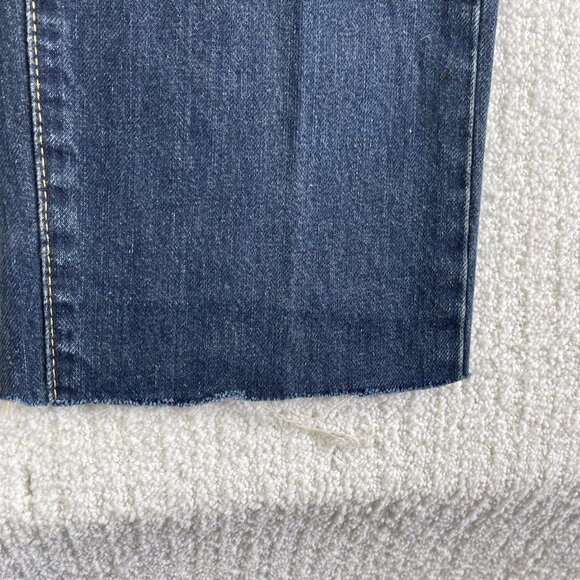 Denim & Supply Ralph Lauren Jeans Blue Distressed Slim Cut Off 34x**30** Read** - Picture 10 of 16